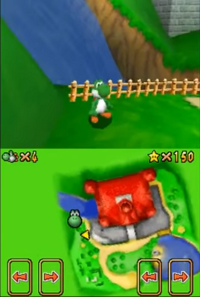 Mario 64 DS Yoshi roof 1.png