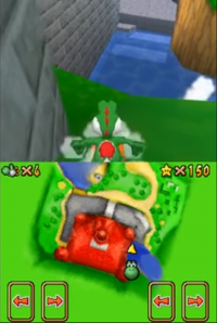 Mario 64 DS Yoshi roof 2.png